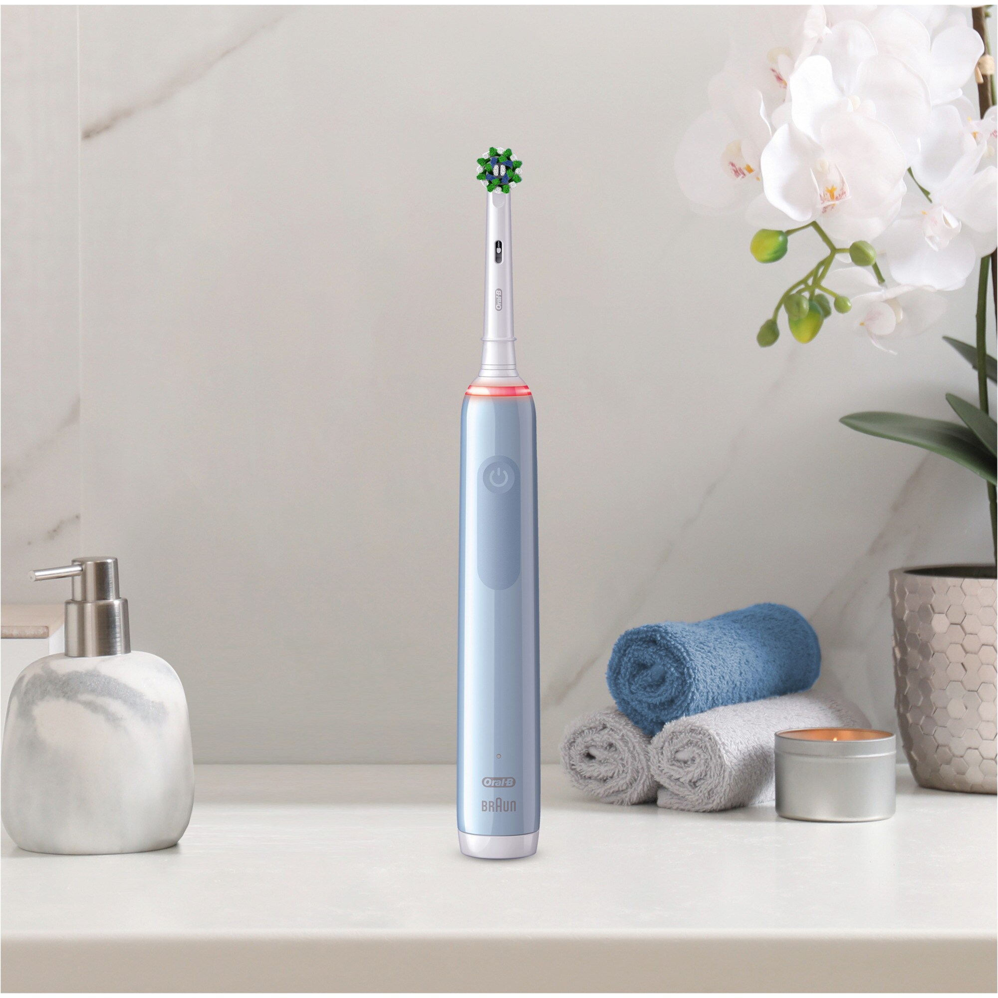 Braun Elektrische Zahnbürste Oral-B Pro 3 3000 Sensitive Clean