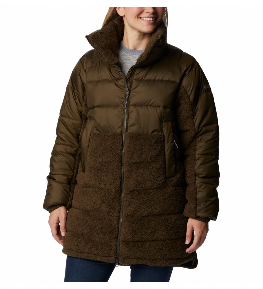 Jaqueta acolchoada Columbia Leadbetter Point, verde