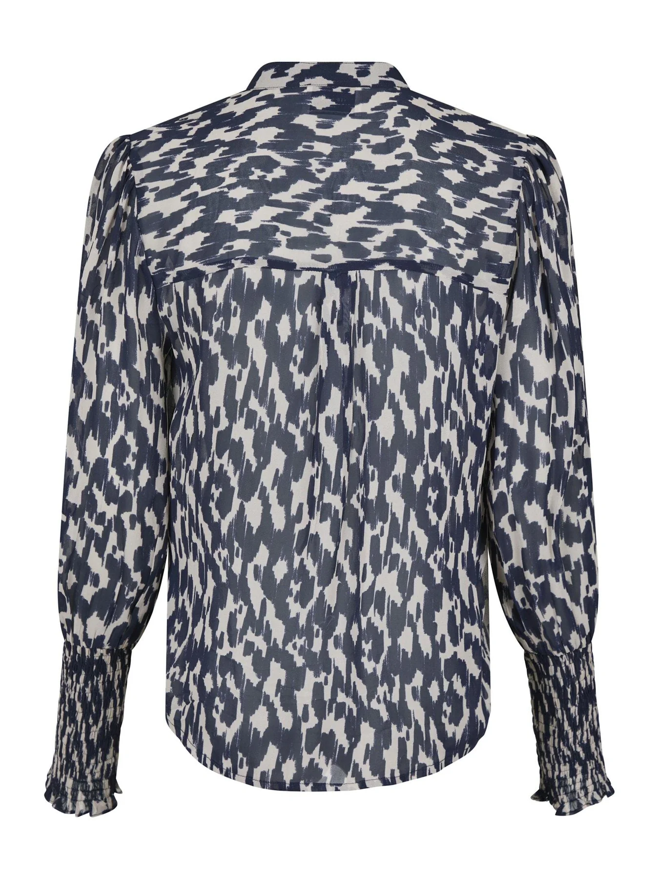 Neo Noir Landa Distressed Blouse