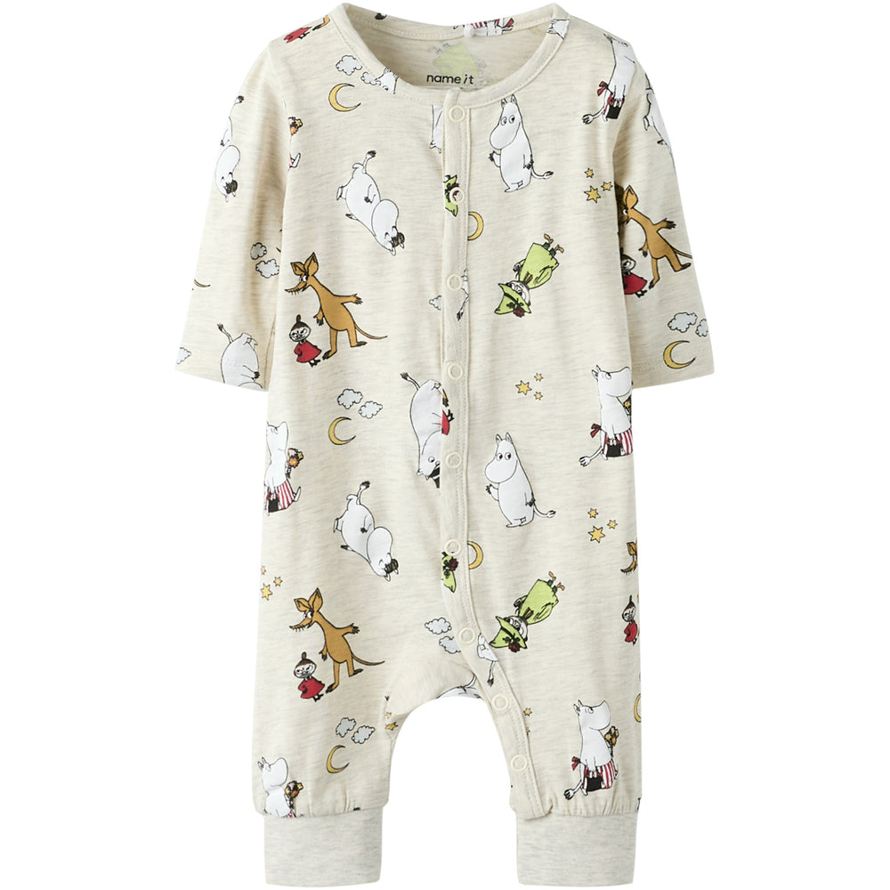 Køb Name It Peyote Melange Nbnselper Moomin Ls Natdragt Vde
