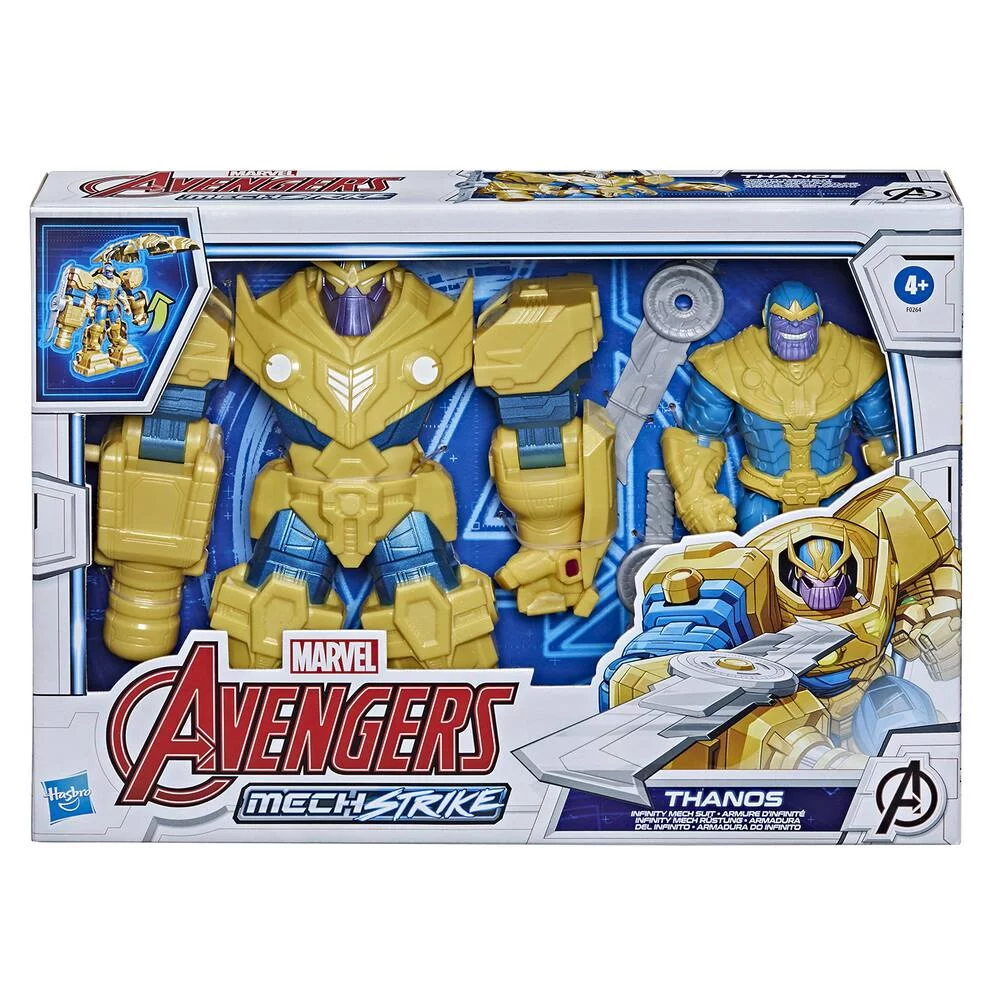 MARVEL - AVENGERS - FIGURINE AVENGERS MECH STKE ULTIMATE MECH SUIT THANOS