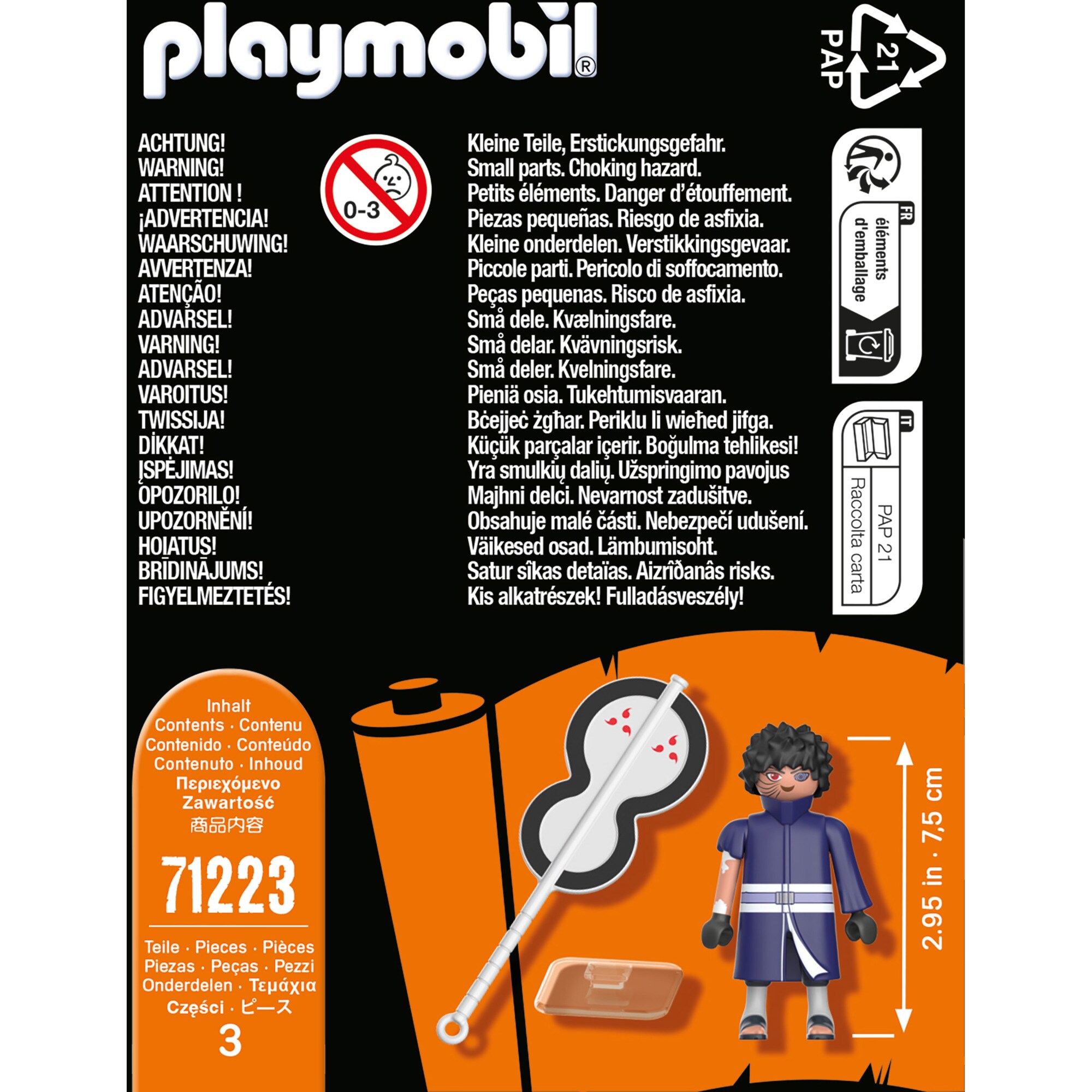 PLAYMOBIL Konstruktionsspielzeug Naruto Shippuden - Obito