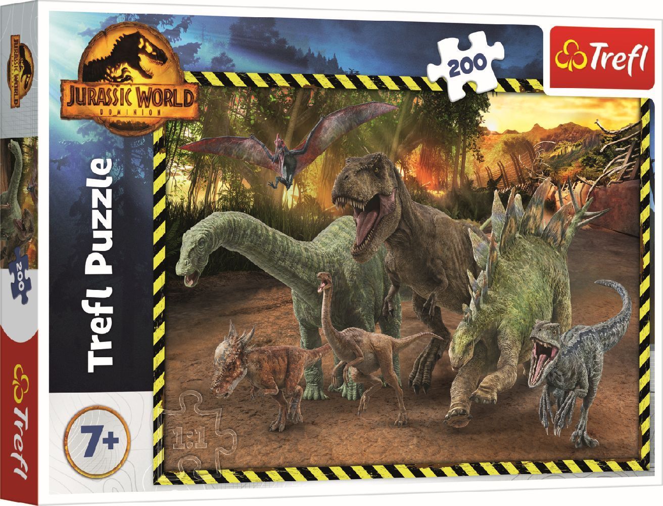 Puzzle 200  Jurassic World (Kinderpuzzle)