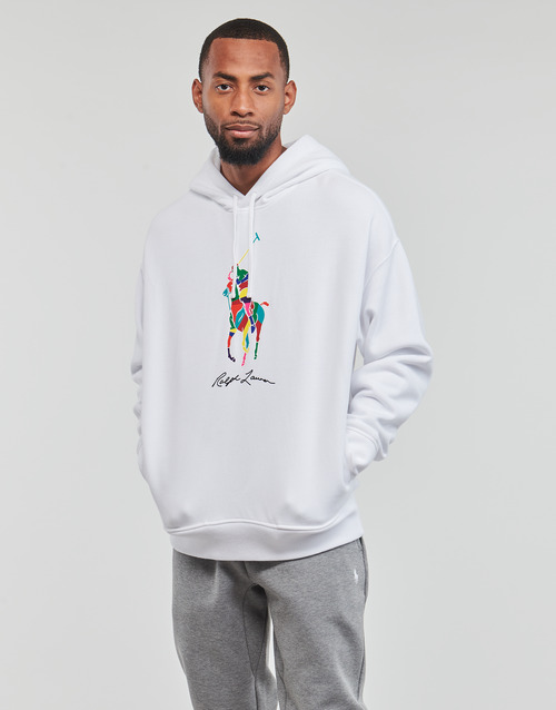 Polo Ralph Lauren - SWEATSHIRT BIG POLO PLAYER Blanco