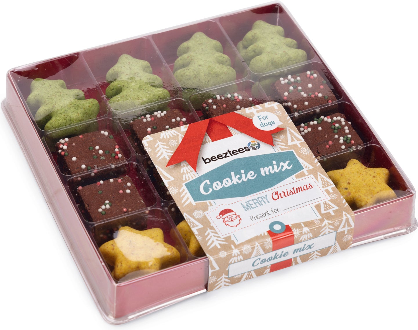 Beeztees hondenkoekjes kerst 160 gram