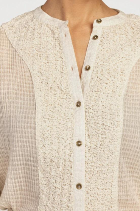 Aaiko beige dames blouse