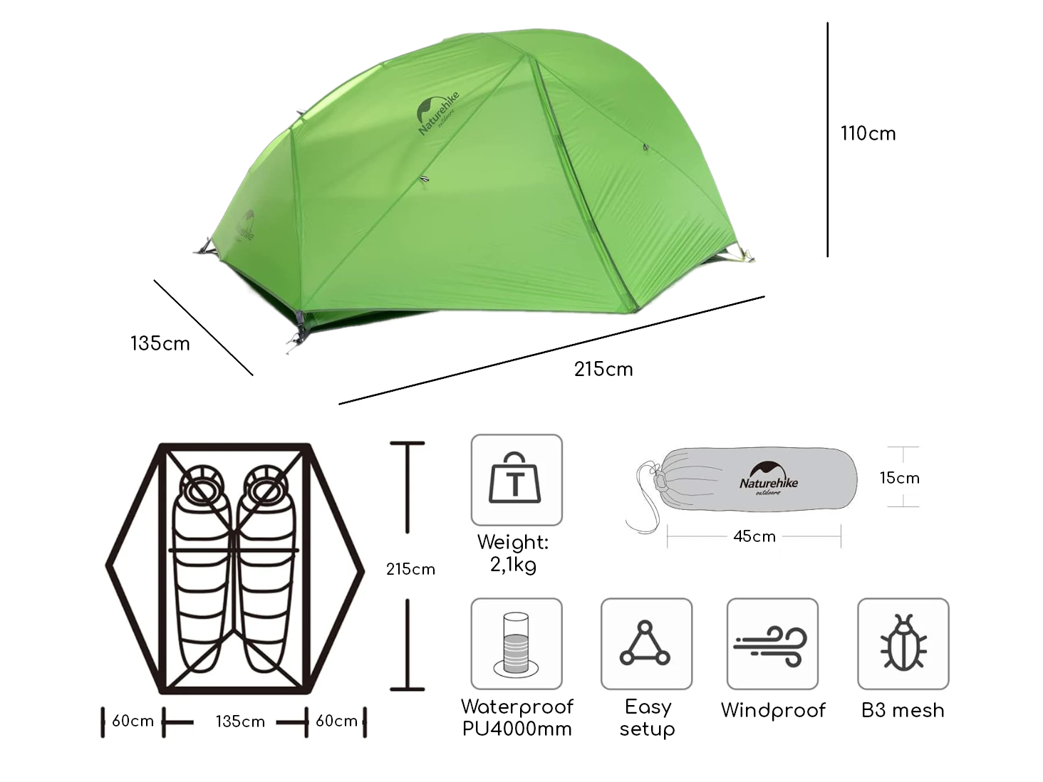 Naturehike Star River 2 tent