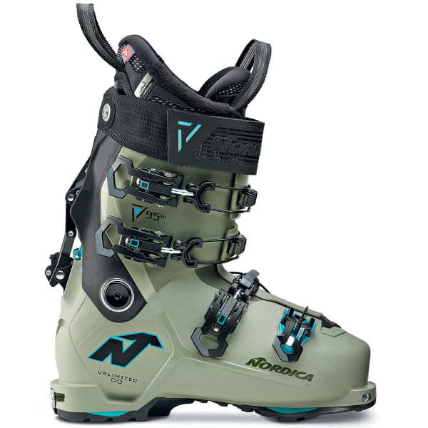 Chaussure de ski NORDICA UNLIMITED 95 W DYN VERT CLAIR/NOIR/BLEU CLAIR