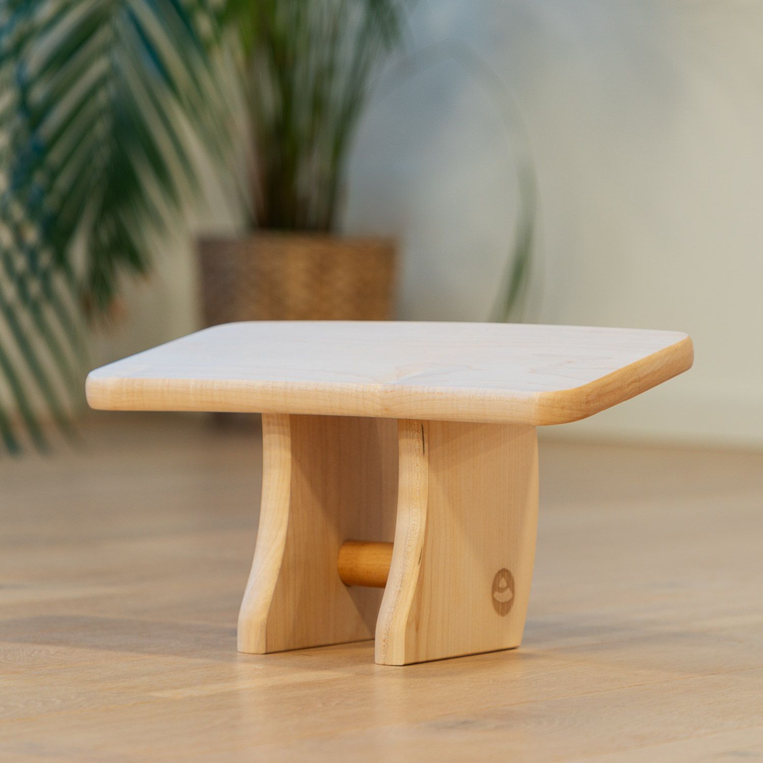 bodhi Meditationsbank Lhotse mit Mittelstütze, Buche geölt 572LHO
