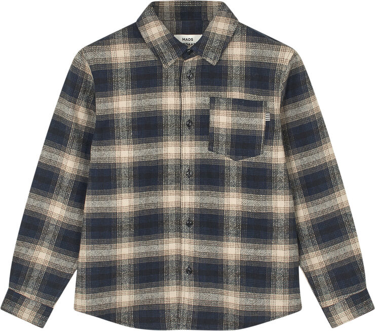 Mads Nørgaard - Copenhagen Soft Flannel Svano Shirt Tern