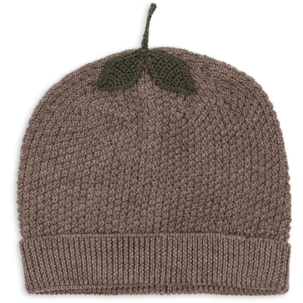 Køb Konges Sløjd Bunny Brown Melange Fruity Beanie
