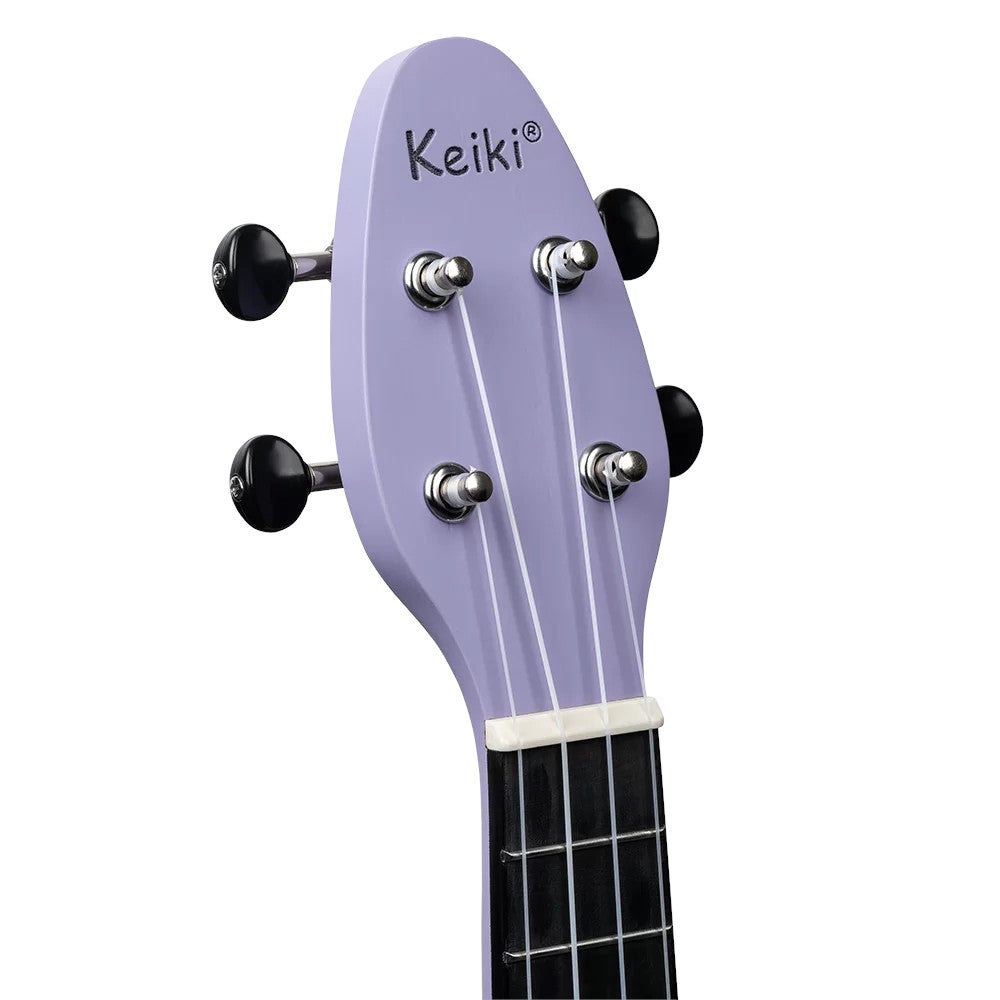 Ortega Keiki K2-LAF Soprano Size Ukulele Lavender Field sopraan ukelele set