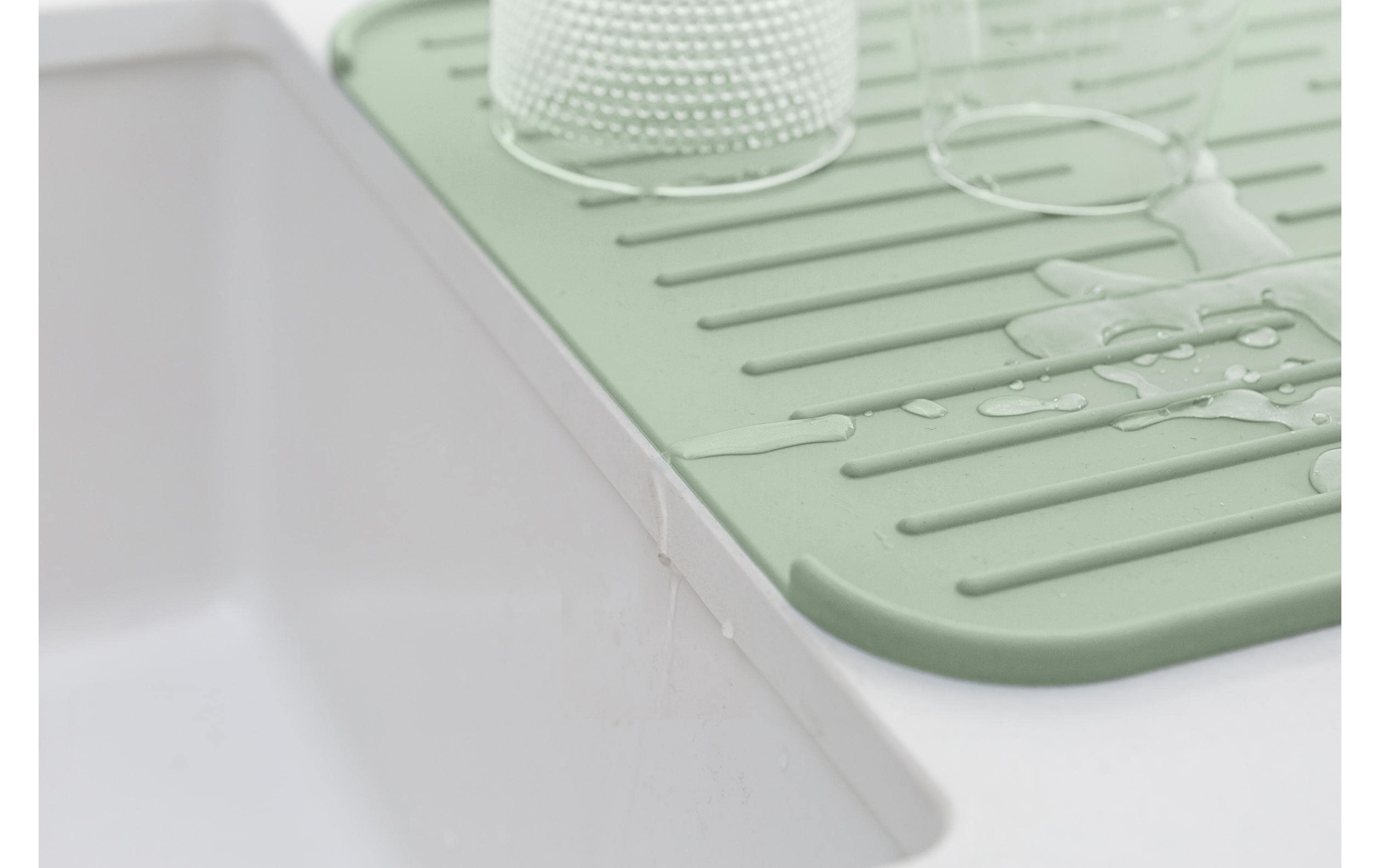 Abtropfmatte Sink side HellgrünGeschirr-Trockenmatte