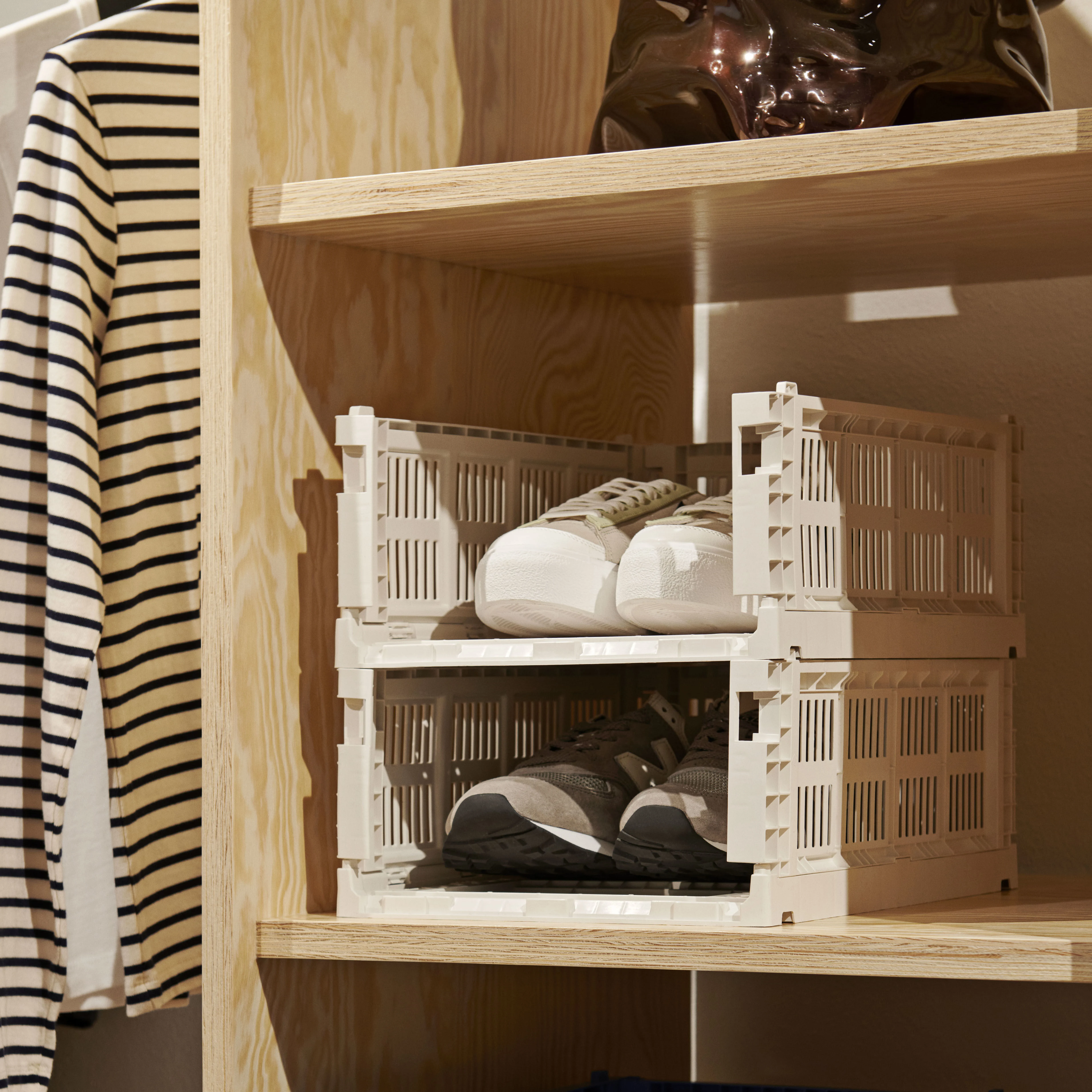 COLOUR CRATE - Panier | Blanc