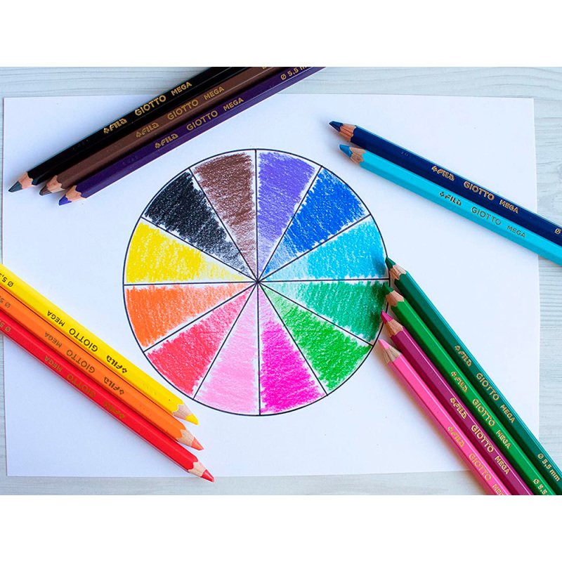 Crayon couleur giotto stilnovo schoolpack de 192    assortis
