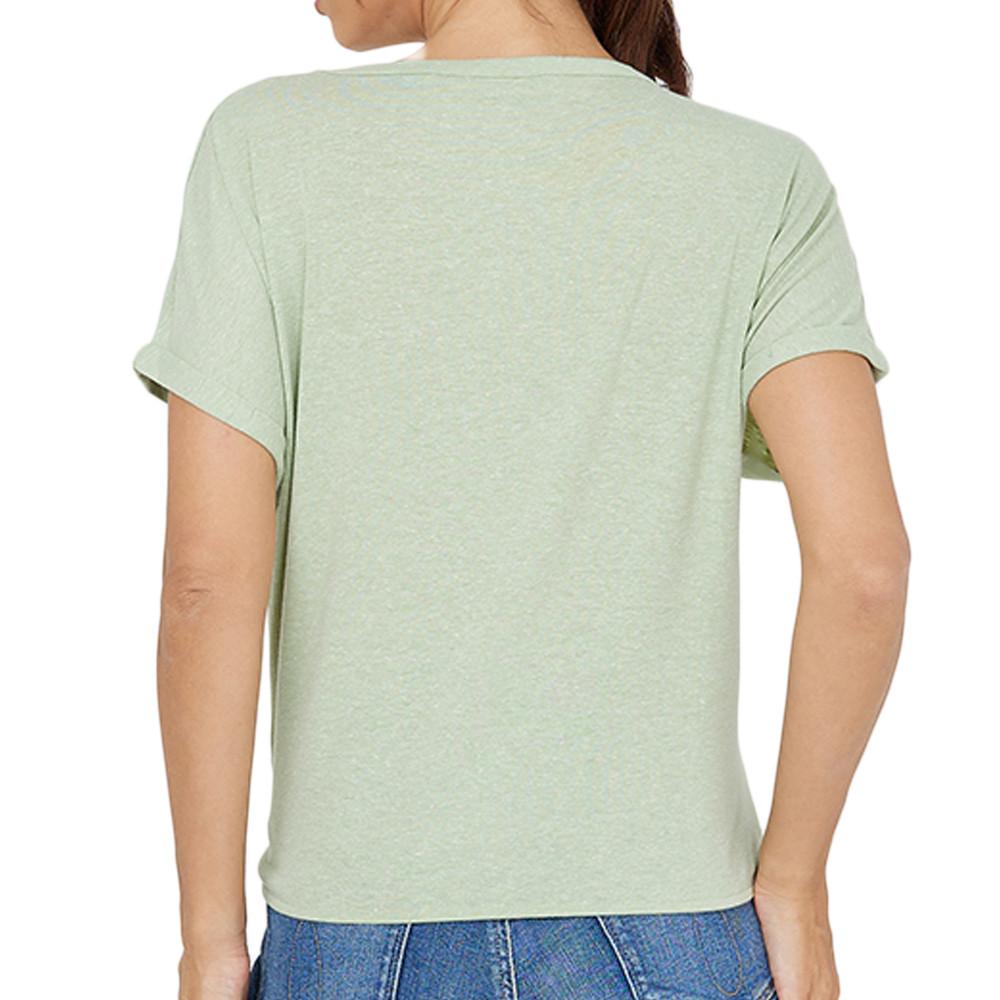 Vero Moda T-Shirt Vert Clair Femme Vero Moda Marijune