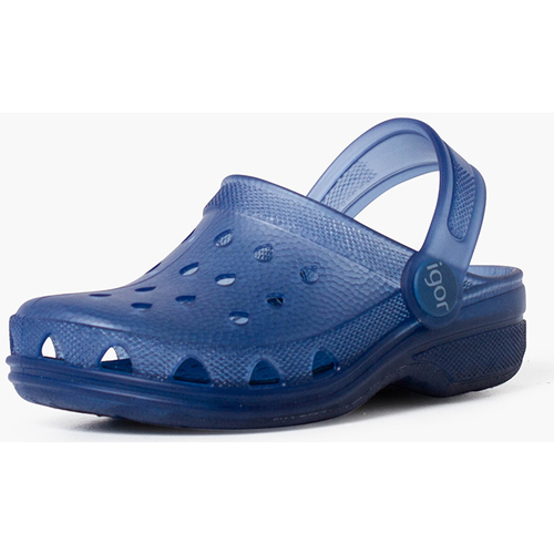 Pisamonas - zuecos de goma para niños Azul