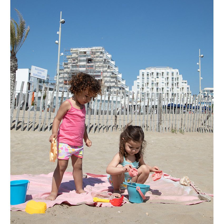 Short imprimé pour bébé fille - Lilas