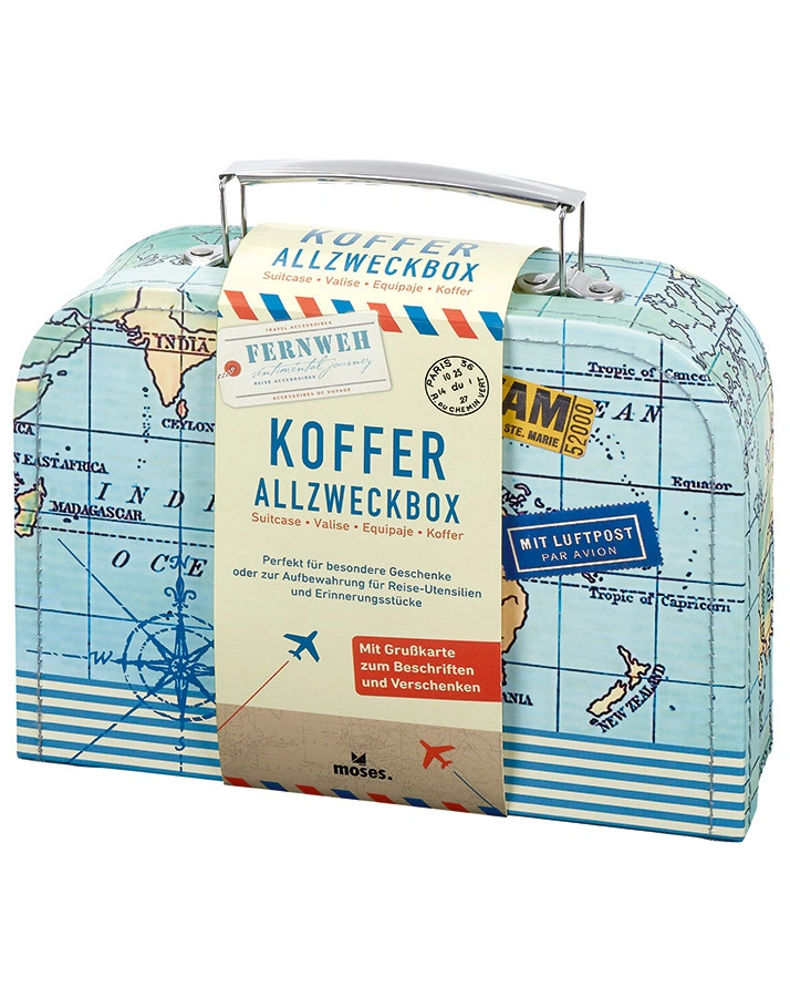 Fernweh Koffer Allzweckbox