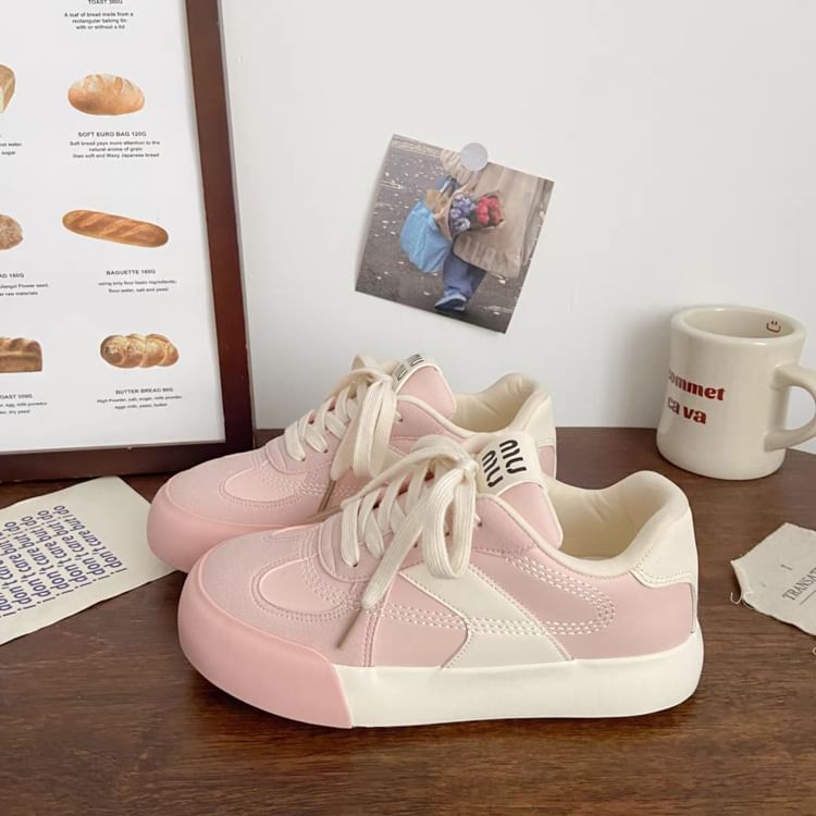 caneik - Color Block veterschoenen