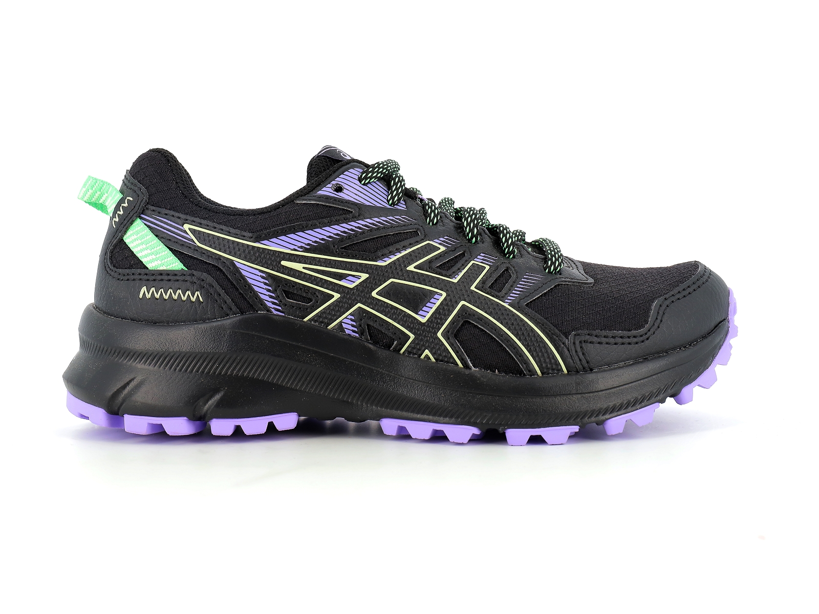 Asics-1012B039 Matières combinées Noir Rose
