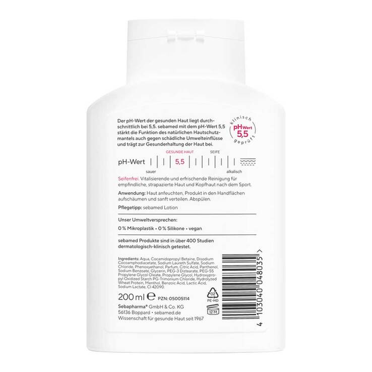Sebamed Sportdusche, 200 ml