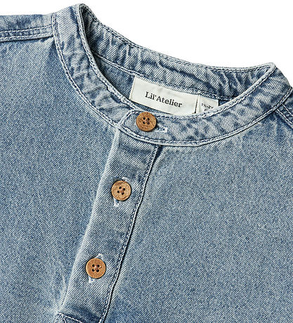 Lil' Atelier Hemd - NmmFundo - Medium+ Blue Denim