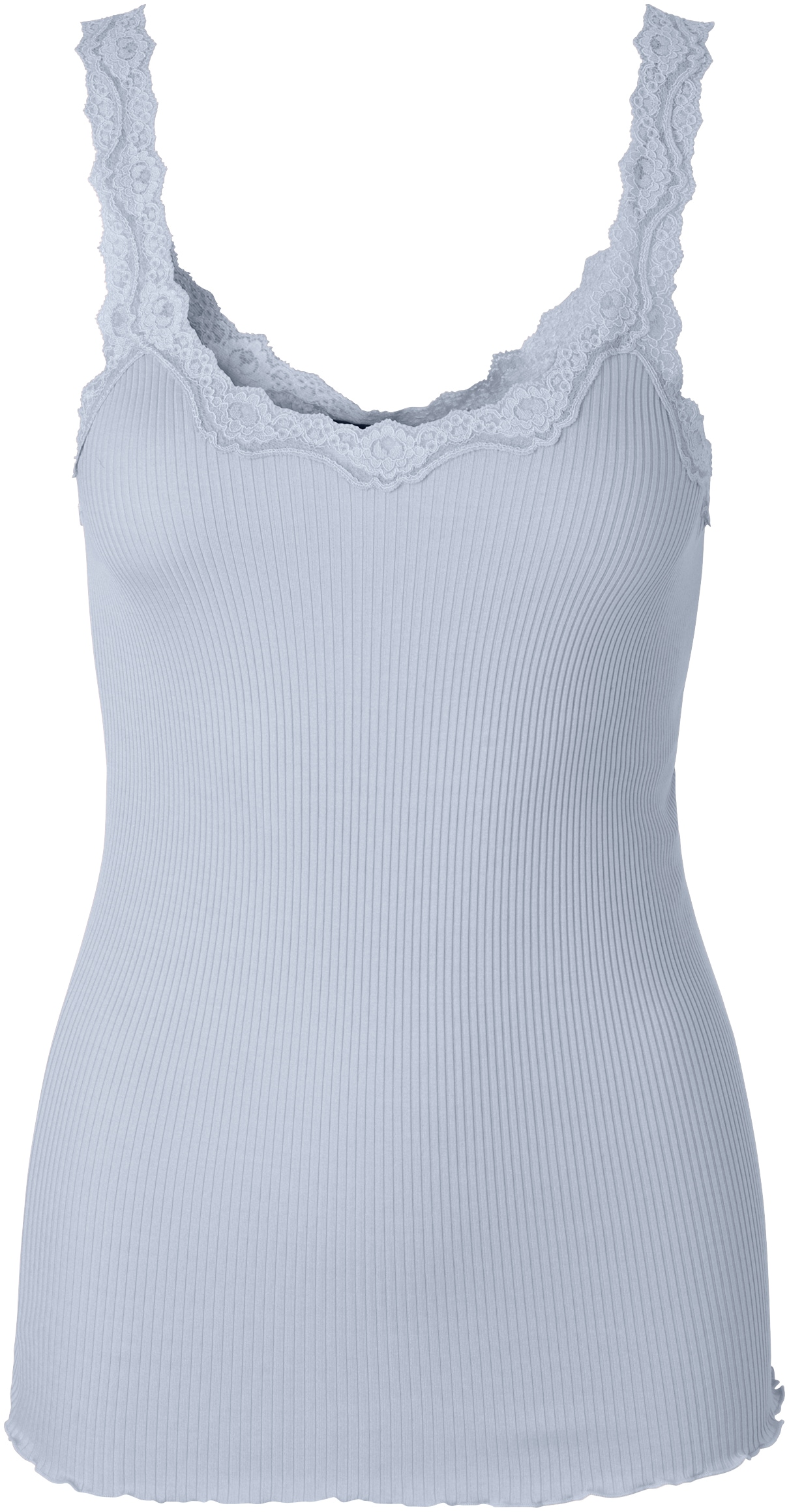 rosemunde Tanktop »Babette Silk Top«, umgedrehter Vintage-Spitzenbesatz, feminin, bequem, Seidenmix