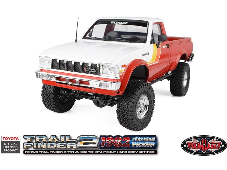 RC4WD Scale Crawler Trail Finder 2 1982 Toyota, RTR, 1:10, 1982 Toyota Pickup mit fester Karosserie