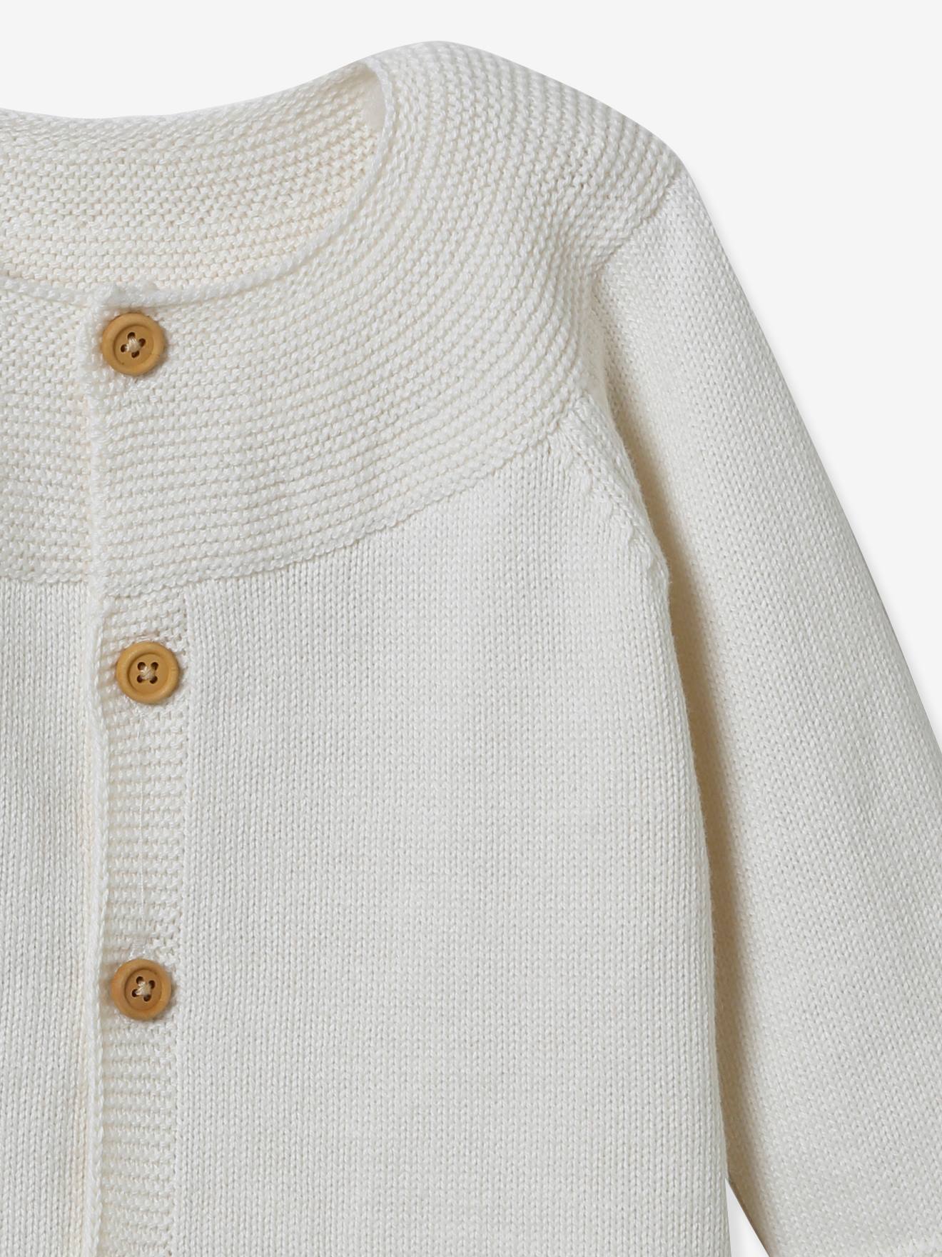 Conjunto de tricô para bebê