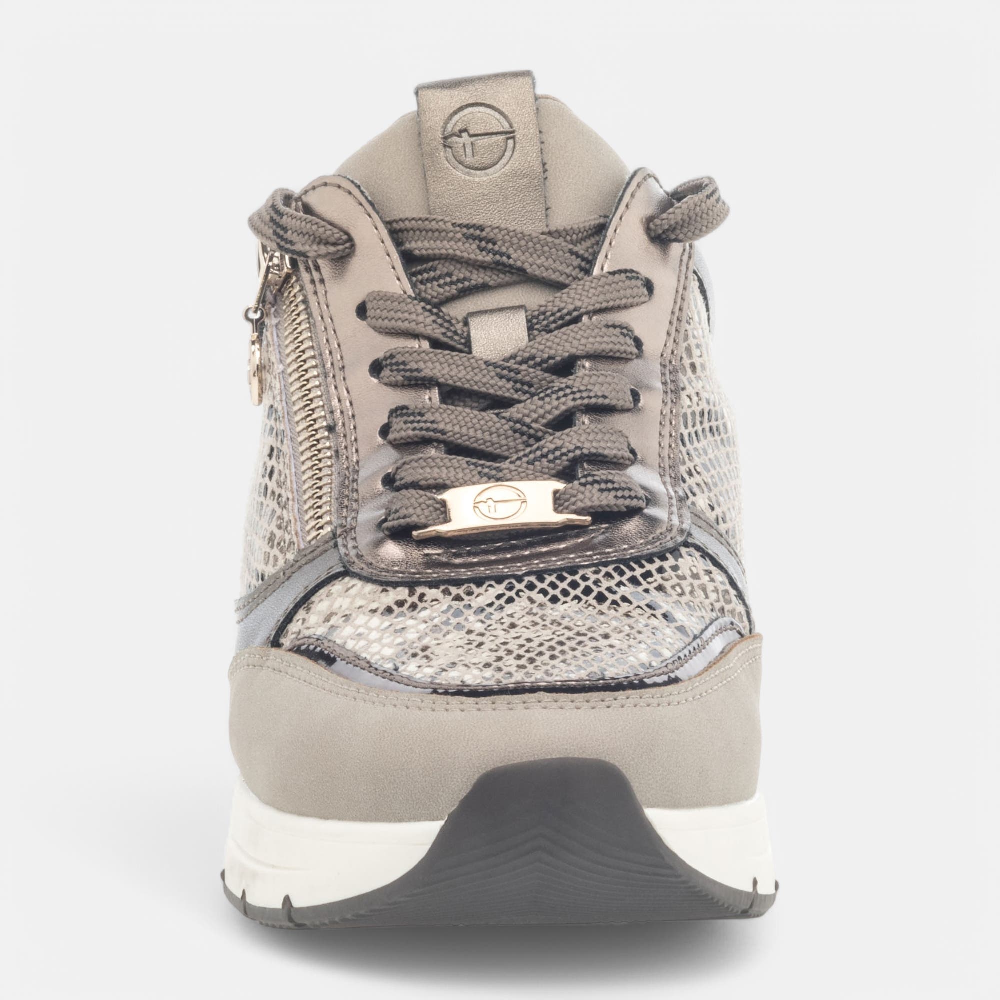 Baskets basses Femme taupe