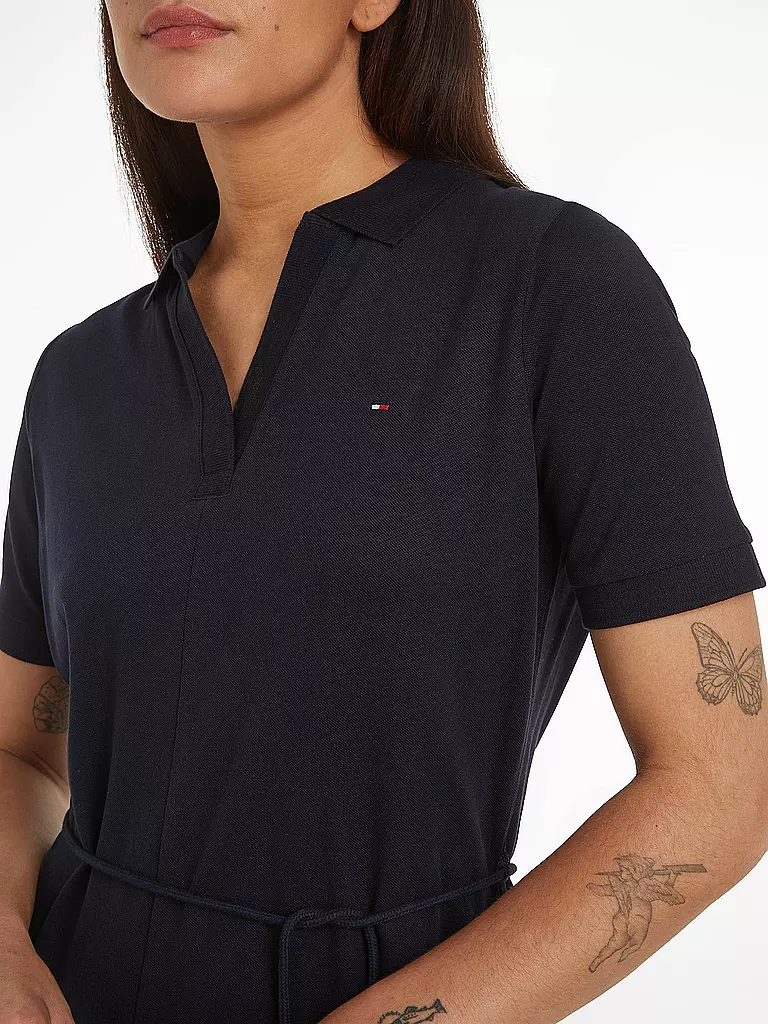 TOMMY HILFIGER Midikleid dunkelblau