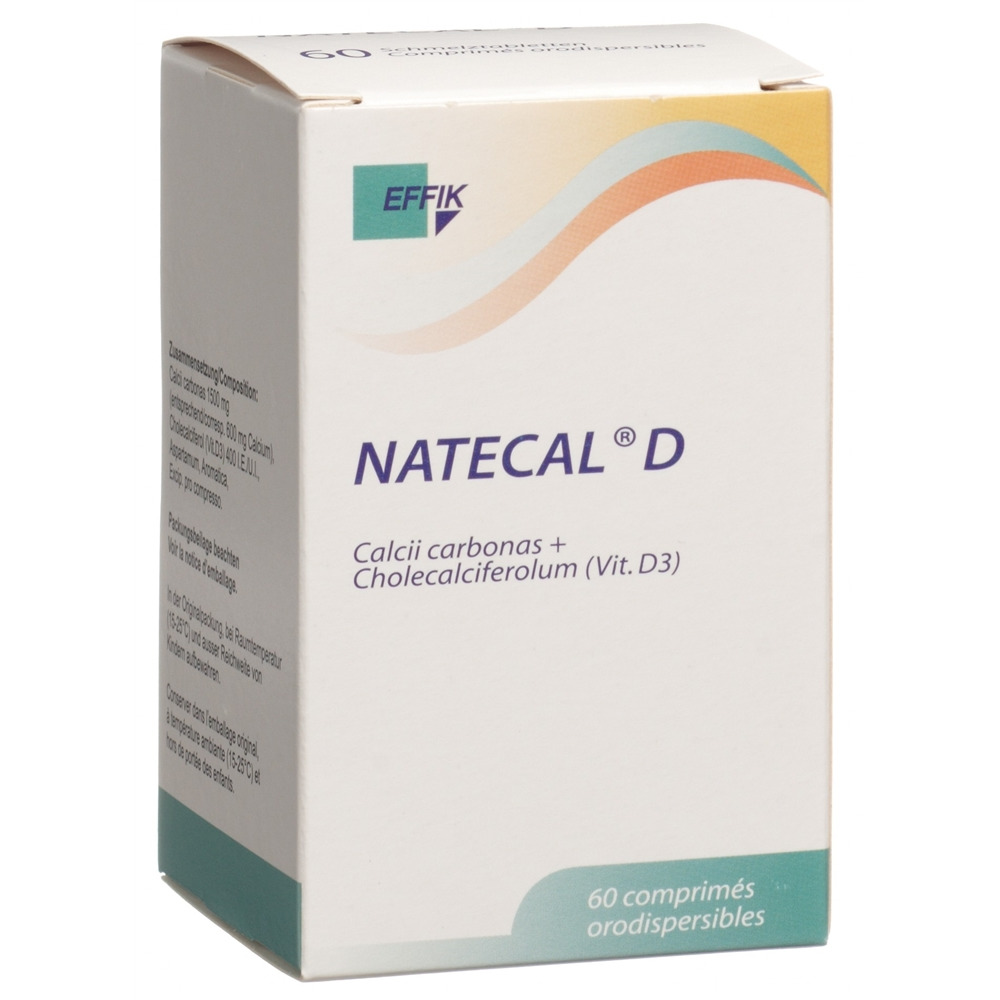 NATECAL D Schmelztabl Ds 60 Stk
