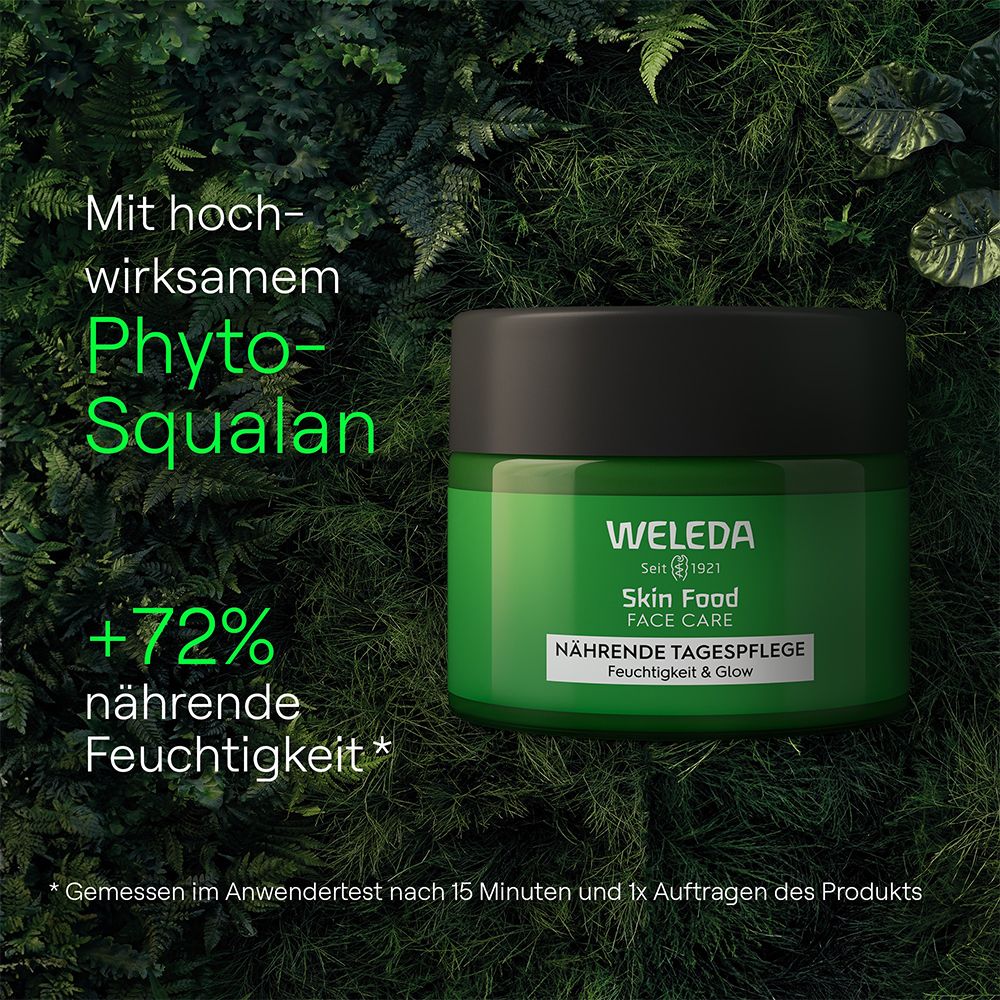 Weleda Skin Food Nährende Tagespflege - spendet Feuchtigkeit & Glow für trockene Gesichtshaut