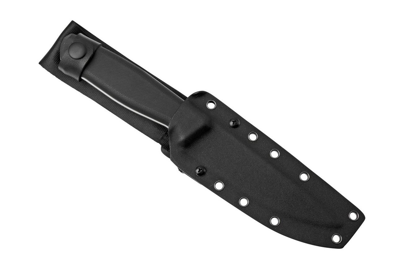Real Steel Arbiter Stonewashed 3811 vaststaand mes, Ostap Hel design