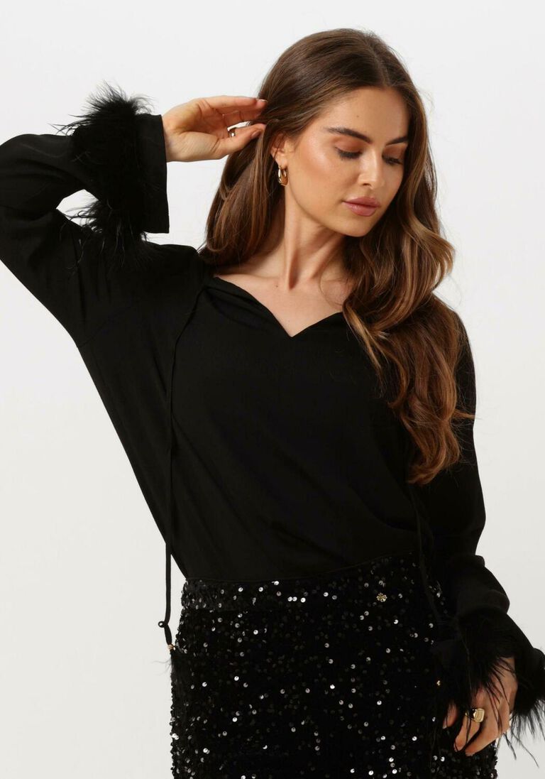 HARPER & YVE zwarte harper & yve blouse lizzy-ls