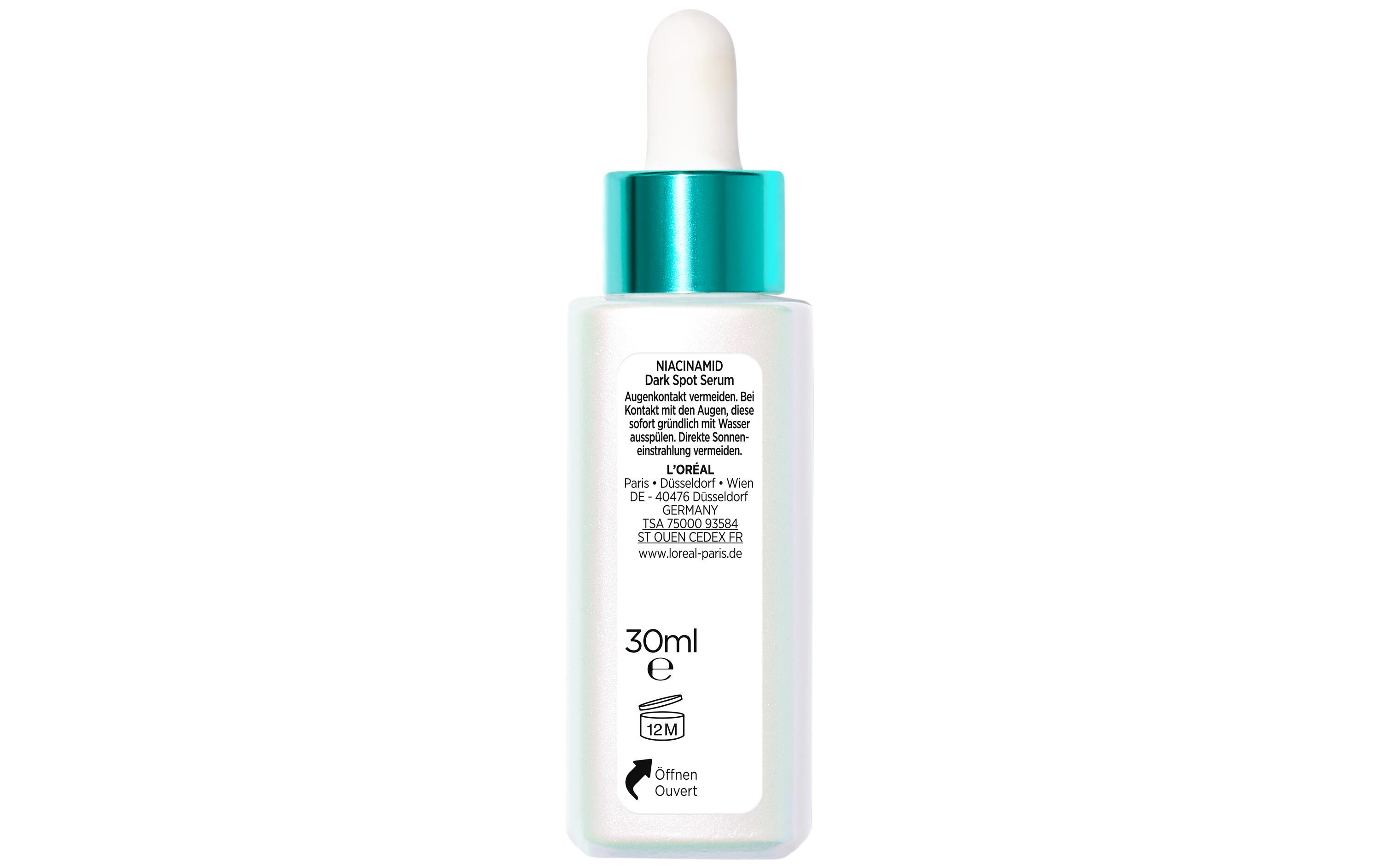 Gesichtsserum Bright Reveal Niacidamide 30 mlSerum mindert Pigmentflecken und entfernt sanft abgestorbene Hautzellen