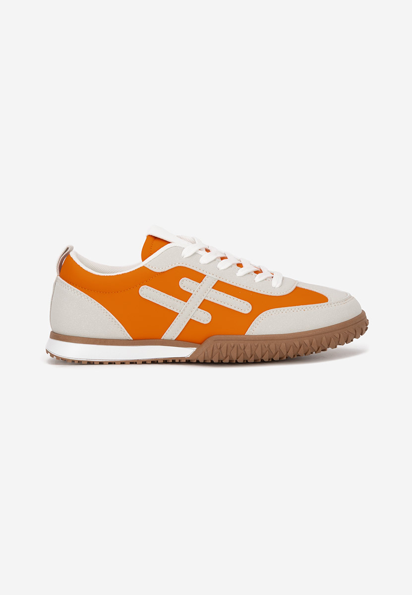 Baskets pour femme orange Loriva