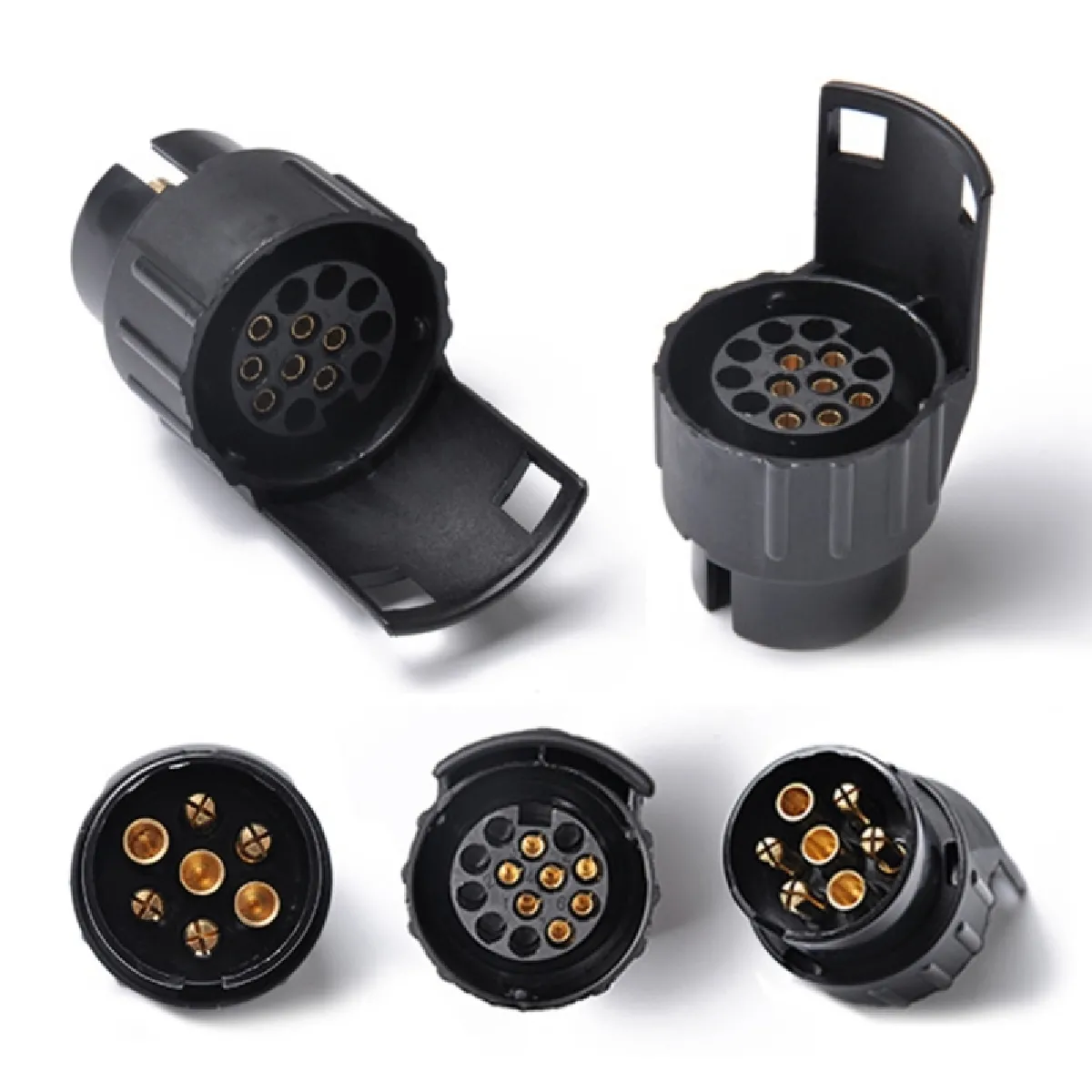 Wewoo Adaptateur 12V 7Pin to13Pin remorque