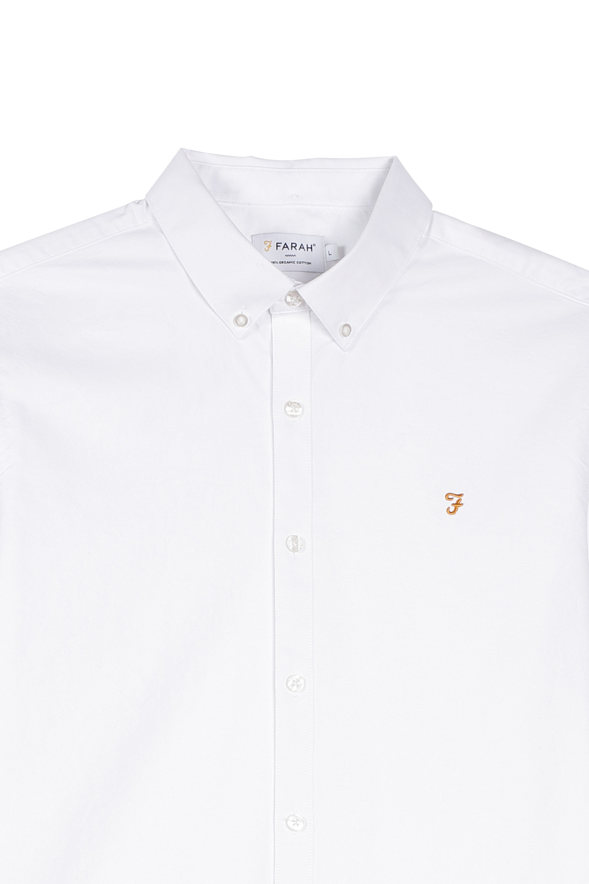 FARAH Chemise BREWER Blanc