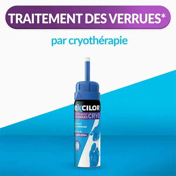 Excilor Verruxit Cryo Tratamento para Verrugas nas Mãos e nos Pés 50ml