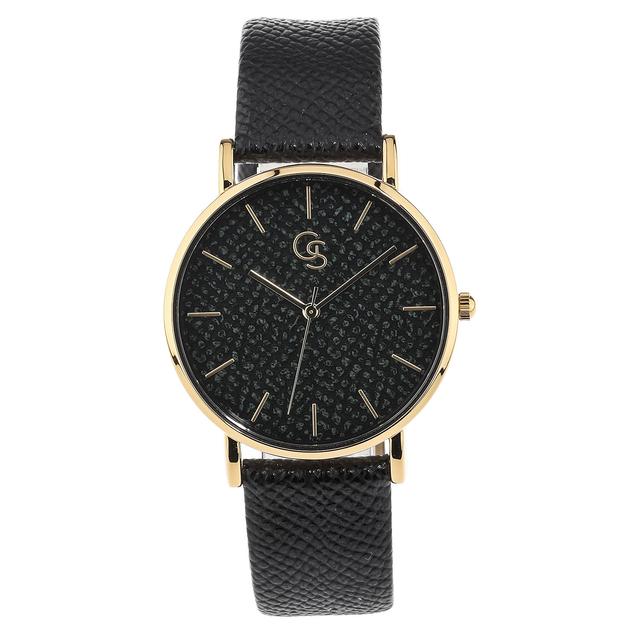 Armband-Uhr, Struktur-Print, Gehäuse Ø 36 mm