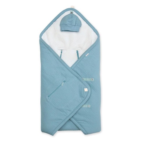 Nid d'ange BISIDE® Pady jersey CADUM Bleu minéral - BEMINI