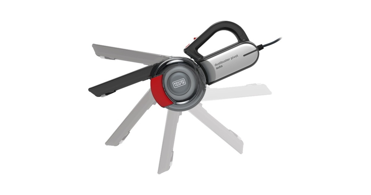 BLACK+DECKERAuto kruimeldief PV1200AV handstofzuiger  (Zwart/rood)