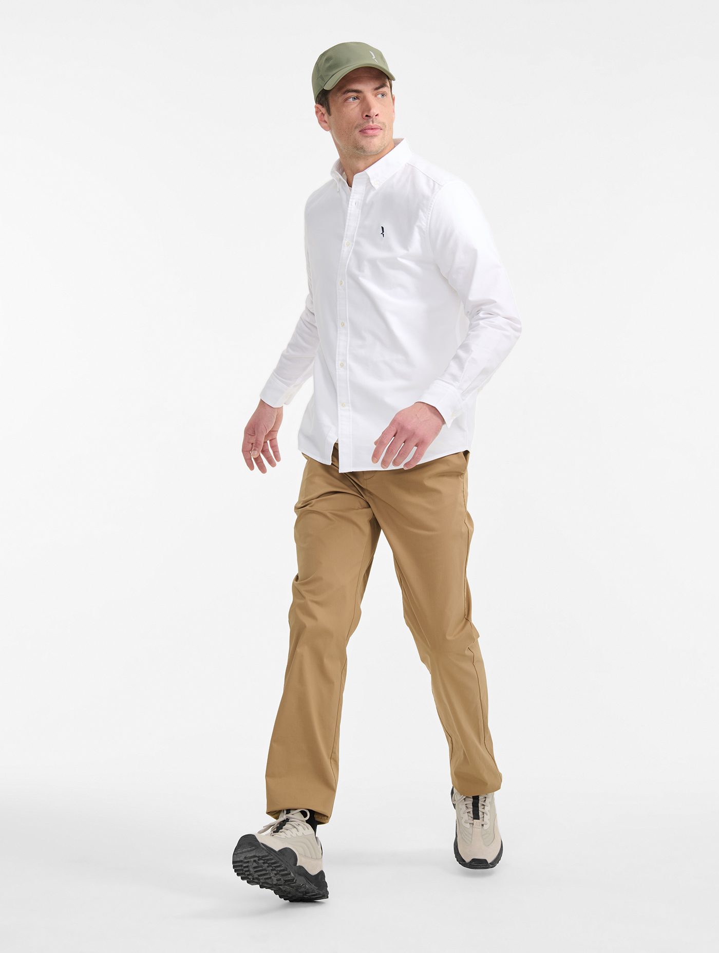 Chemise oxford DFT® et UV-C® à manches longues BLANC AIGLE