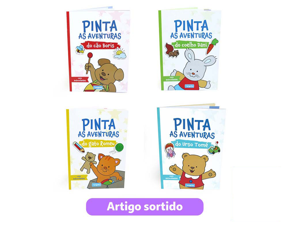 PINTA AS AVENTURAS MODELOS SORTIDOS