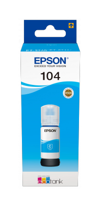 Flacon encre Epson 104 ecotank cyan