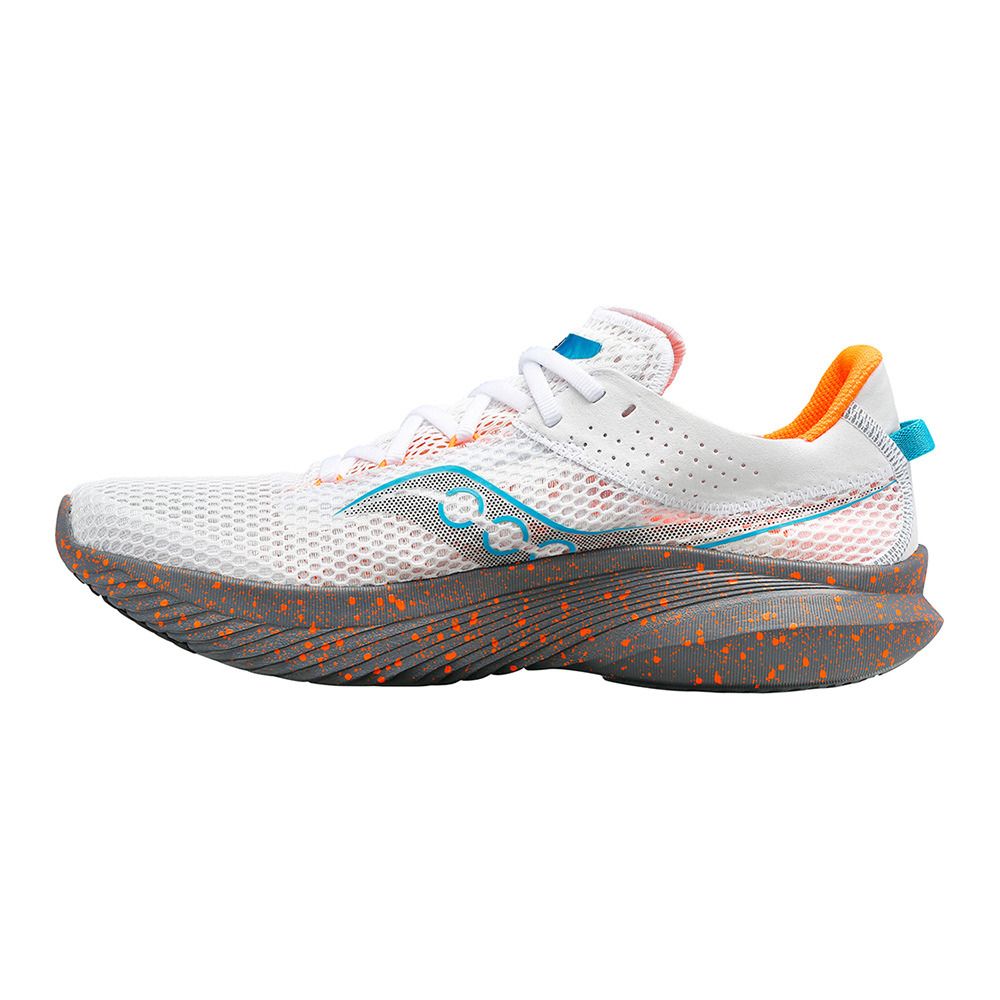 Saucony KINVARA 14 - Chaussures running Homme white/gravel