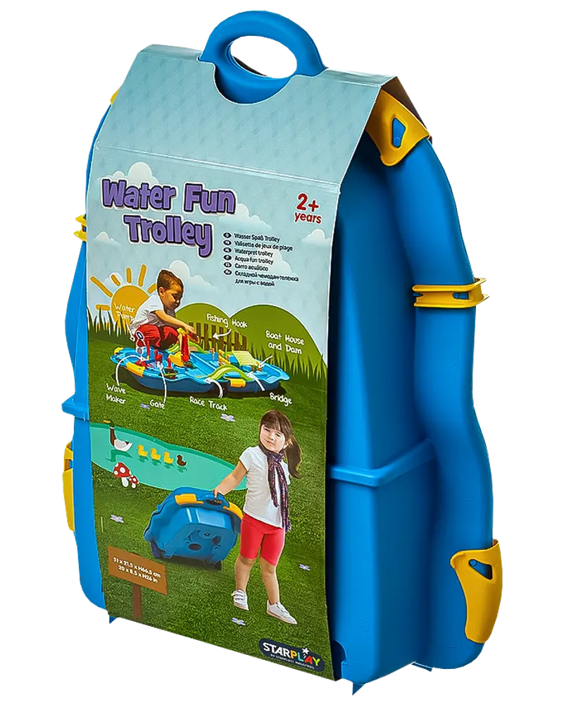 Water fun kuffert - både og kran