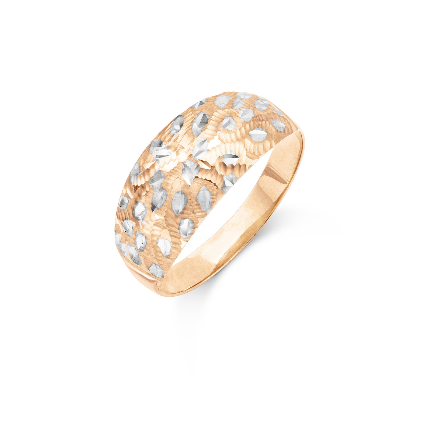 Exquisiter Damenring in Bicolor